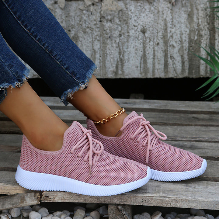 Dame Åndbare Komfort-Sneakers i moderne design Stilla