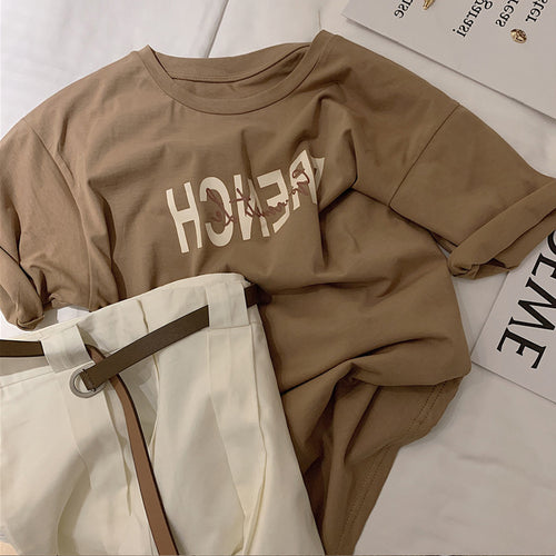 Femme Relaxed Fit Grafik T-Shirt Stilla