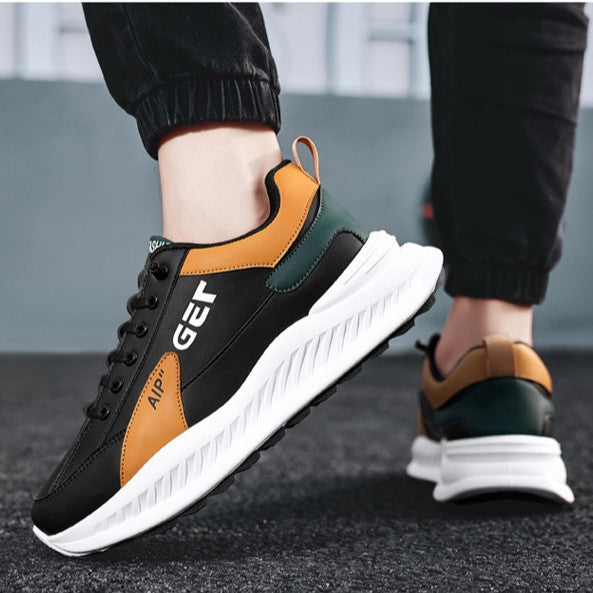 Herrer Sporty Sneakers med åndbart mesh-overflade og polstret sål Stilla