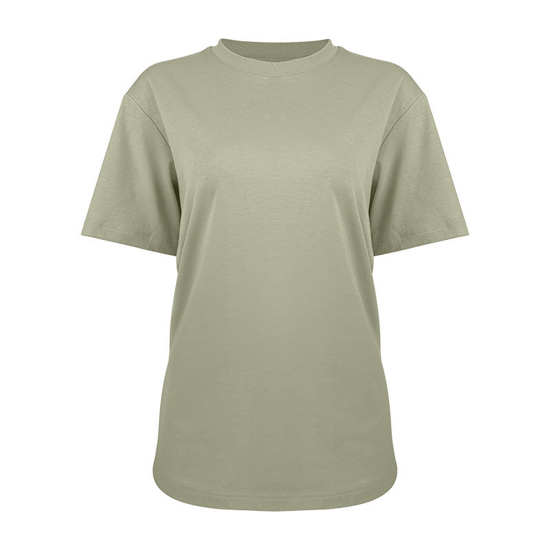 Dame moderne Loose T-shirt lavet af åndbart materiale Stilla