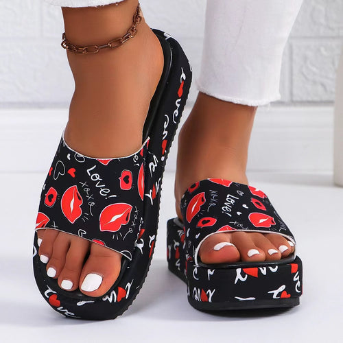 Dame Komfortable Tøfler med Fashionable Sommerfugl Design Stilla