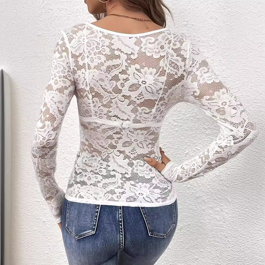 Dame nan figurbetontes spidse corsage top med V-udskæring og indbygget bustier Skovae