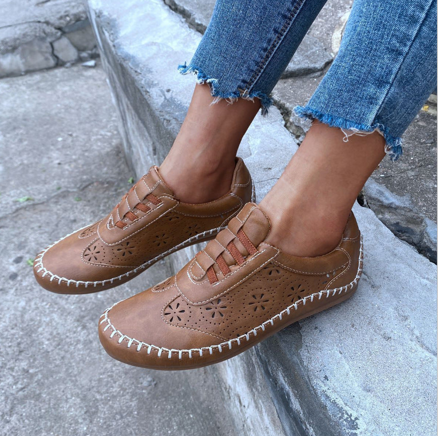 Dame Perforerede Komfort Sneakers Stilla