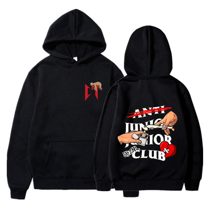 Dame hoodie med original grafisk design og komfortabel pasform Skovae
