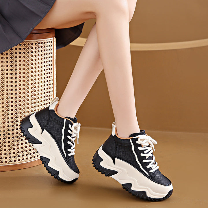 Dame Chunky Sneakers i moderne design med skridsikker profileret sål og innovativ støddæmpningsteknologi Stilla