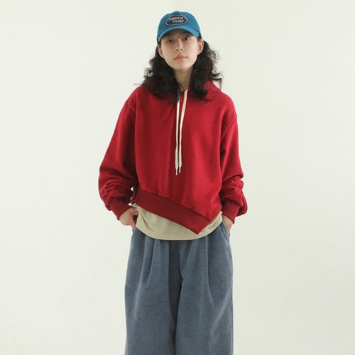Dame casual hoodie med oversized pasform Stilla