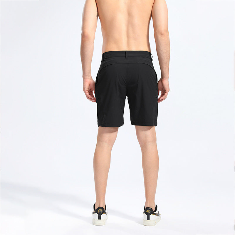 Herrer robuste Cargo-shorts med alsidige lommer og strækbar talje Stilla
