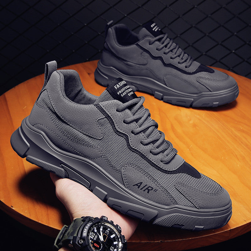 Herre Sporty Sneakers med åndbar struktur og skridsikker sål Stilla