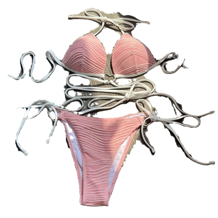 Dame Bikini-sæt med innovativt design og justerbare stropper Stilla