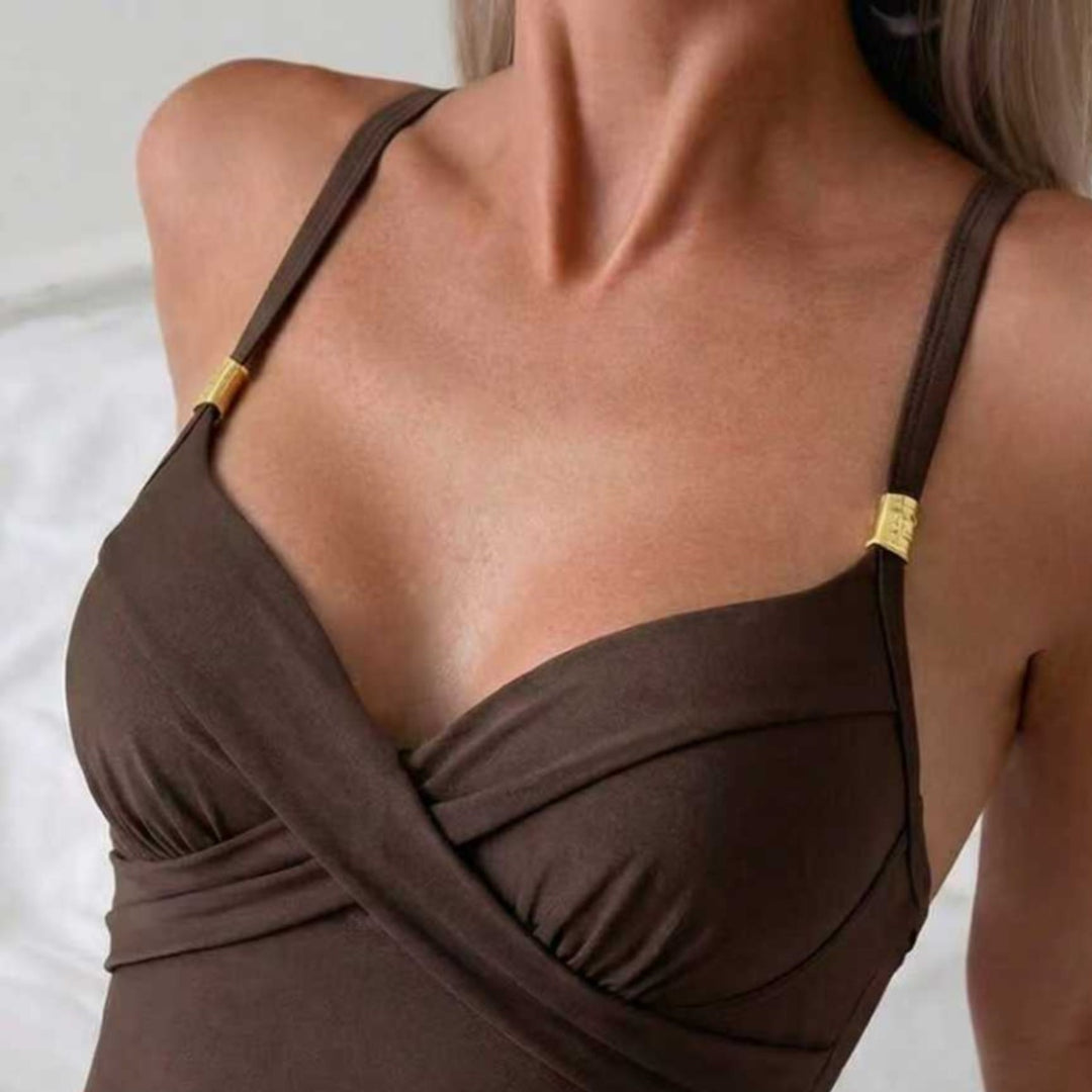 Dame luksuriøs bikini med støttende kopper Skovae