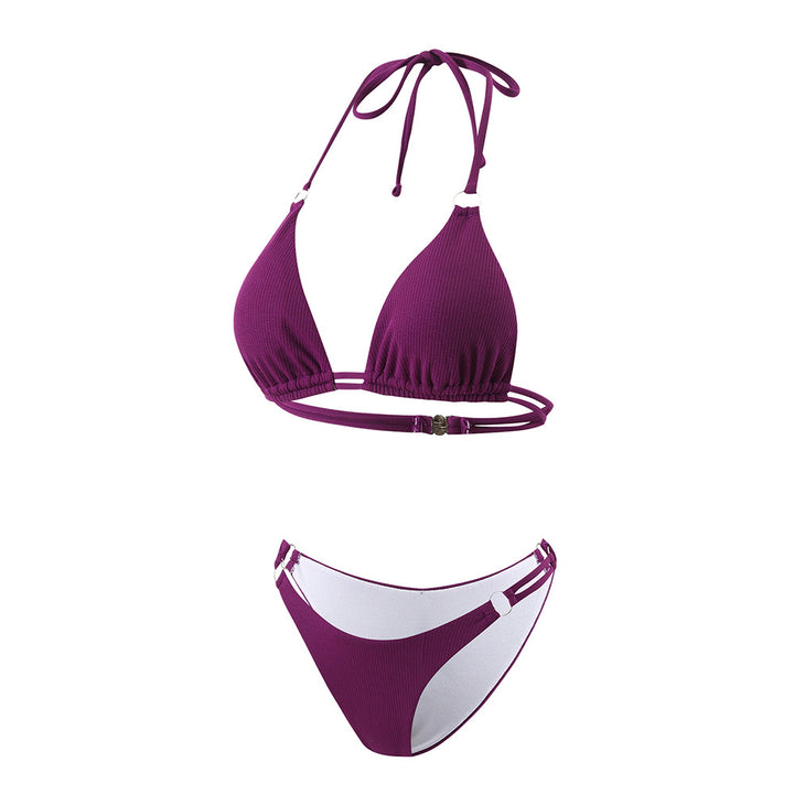 Dame Triangel-Bikini med justerbare stropper og moderne snit Stilla