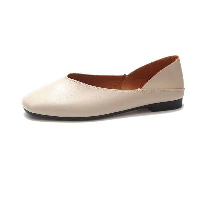 Dame elegante Ballerinas med raffineret firkantet hæl-design Stilla