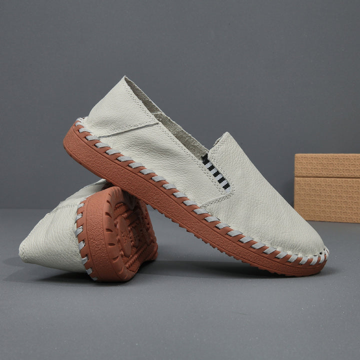 Herrer Fritids Læder Slippers Stilla