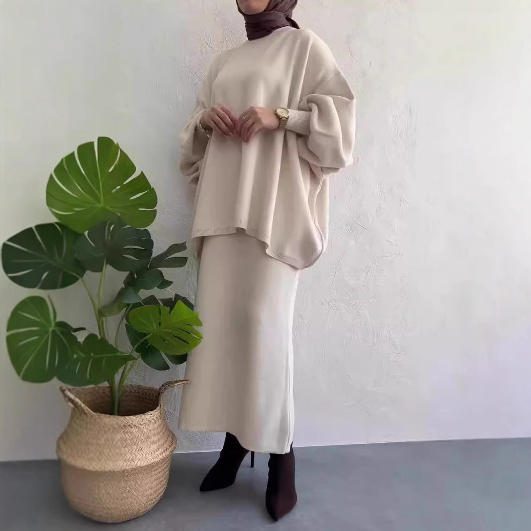 Kvinders afslappede maxi kjole med oversized snit og elegante detaljer Stilla