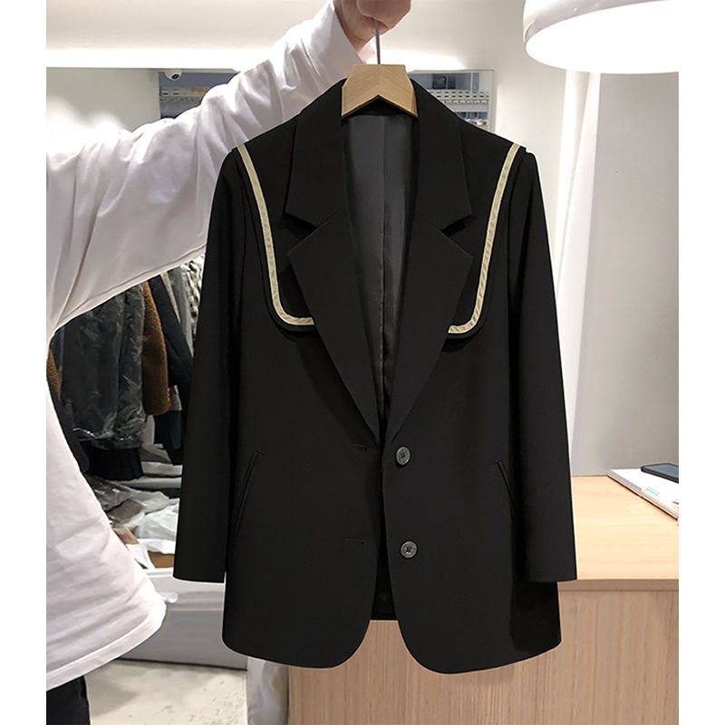Kvinder Moderne Blazer med Kreative Detaljer Stilla