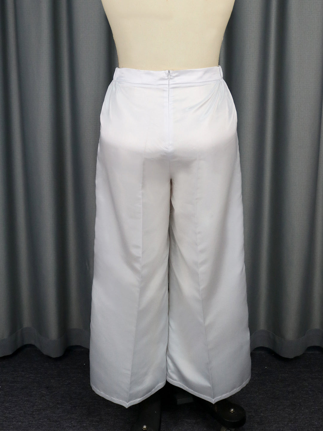 Dame Elegant vidt skåret Satin-bukser Skovae