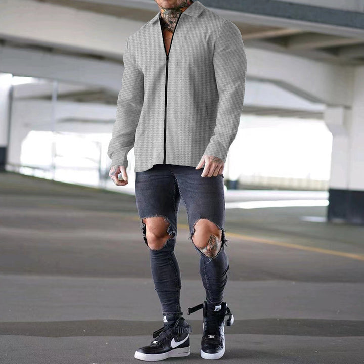 Herrer mode langærmet bluse Stilla