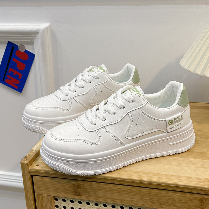 Dame Sneakers med komfortabel plateau-sål og åndbar inderside Stilla