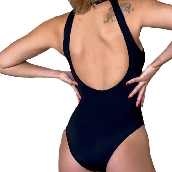 Dame Moderne Éntegrer med transparente Mesh-detaljer Skovae
