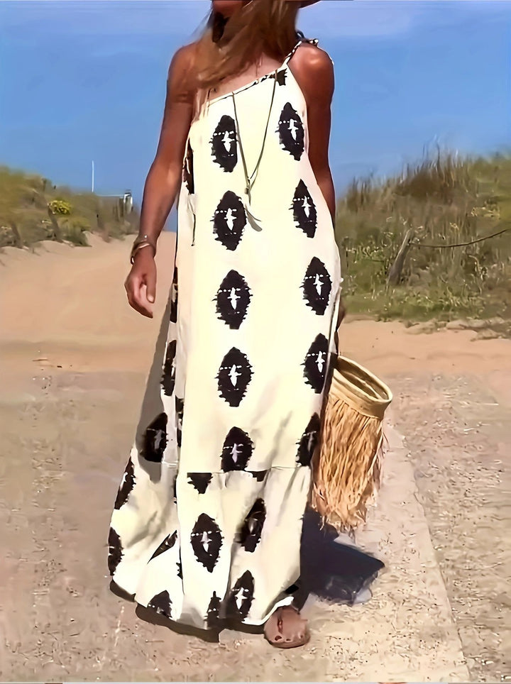 Kvinder Bohemian Print Maxi Kjole Stilla