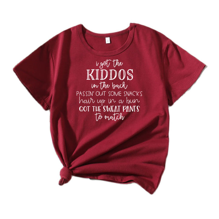 KVINDER CASUAL SJOV T-SHIRT Stilla