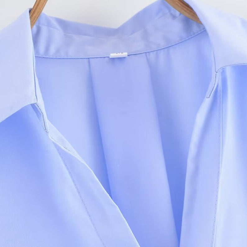 Kvinders bluse med bred pasform og elegante ærmer Stilla