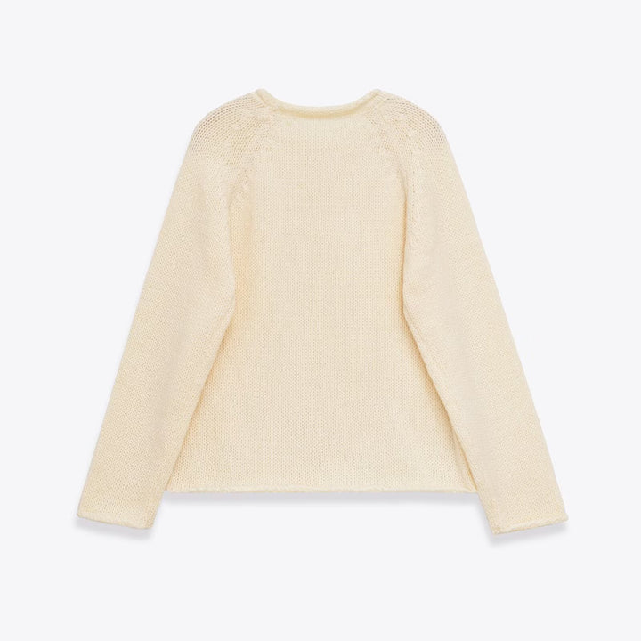Dame luftig strikket longsleeve Stilla