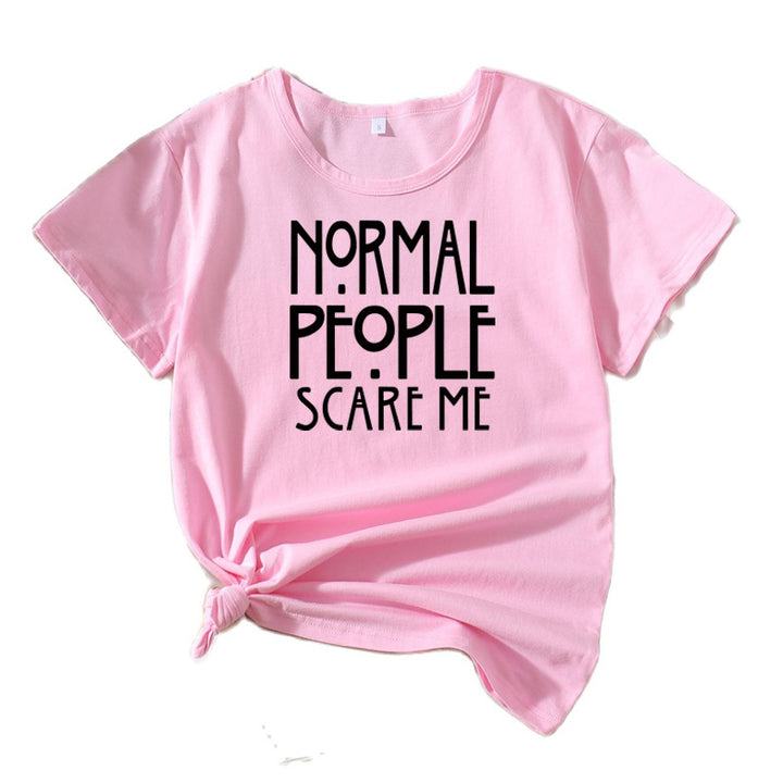 Dame Relaxed Fit Statement Grafik T-Shirt Stilla