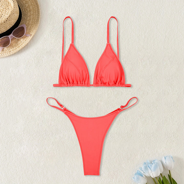 Dame Triangle-Bikini med minimalistisk design og feminint snit Stilla
