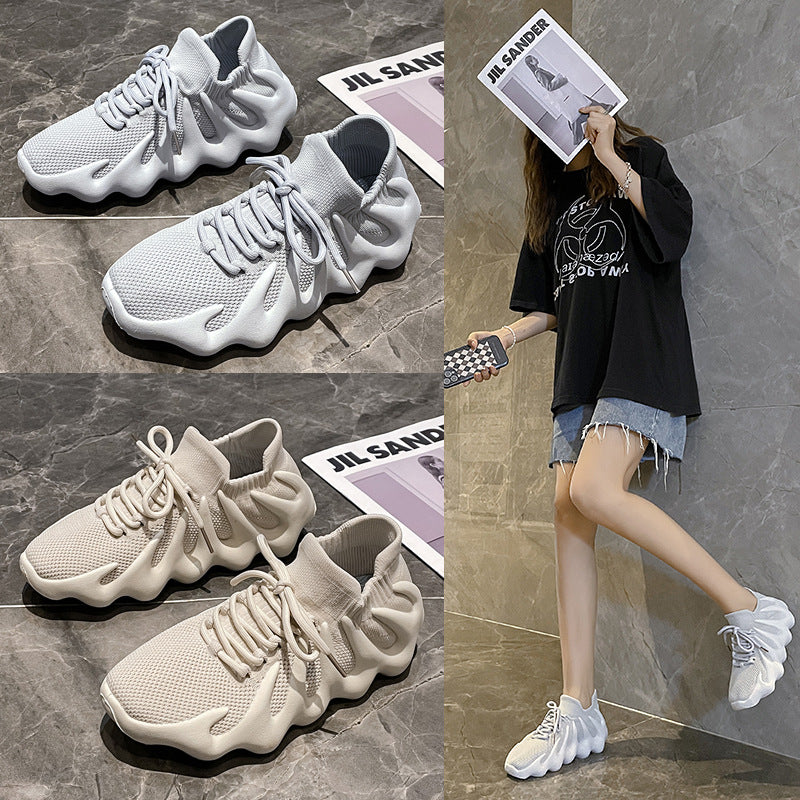 Dame Modiske Sneakers med innovativ sålestruktur og åndbart overmateriale Stilla