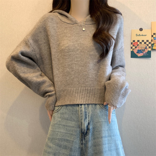 Dame Stilfuld Hoodie med Casual Fit og Struktureret Materiale Stilla