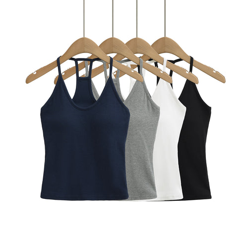 Dame Sports tanktop med racerback-design og åndbart bomuldsstof Stilla