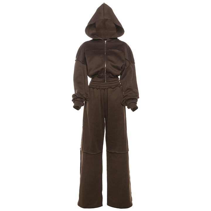 Dame Sporty two-piece with hood and loose fit Stilla