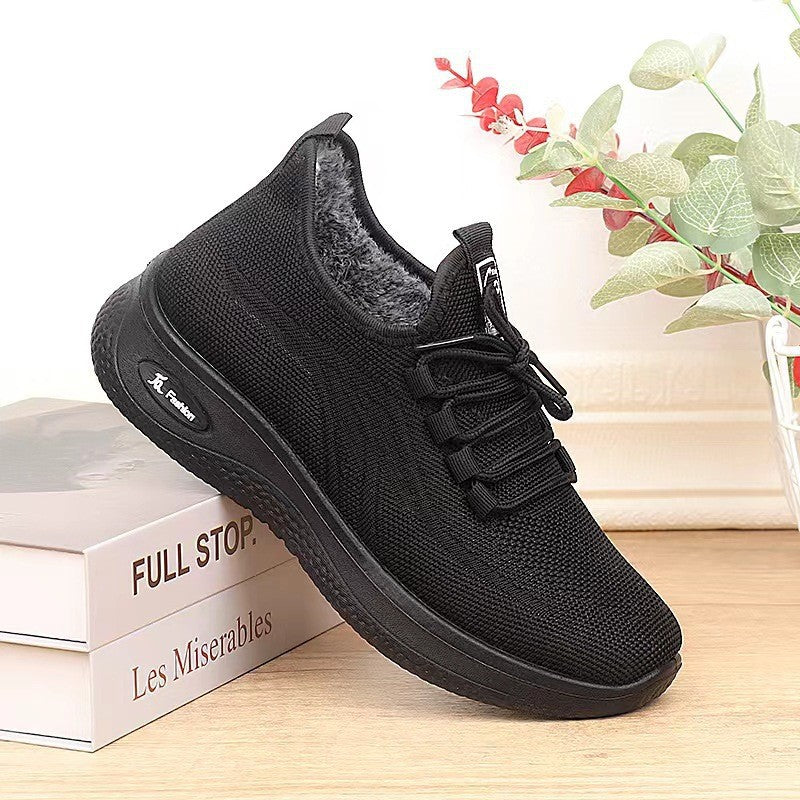 Dame Bekvemme og åndbare Sneakers med hyggeligt foder Stilla