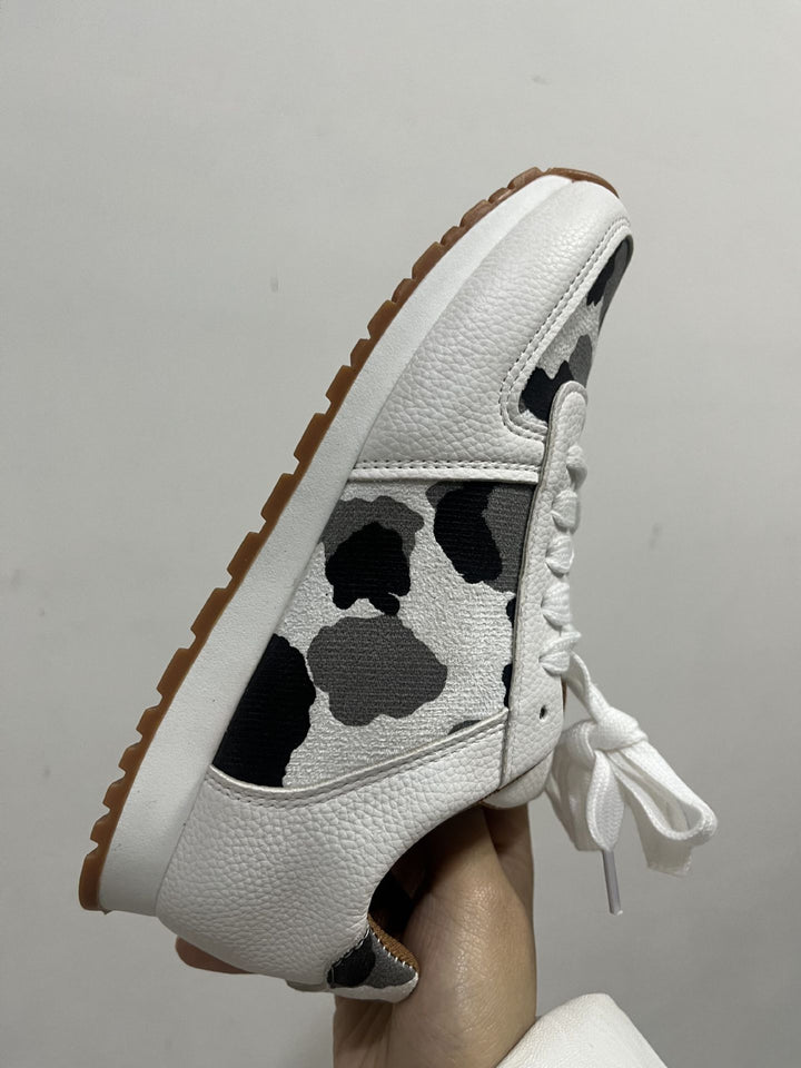 Dame Sneakers med dyreprint Stilla