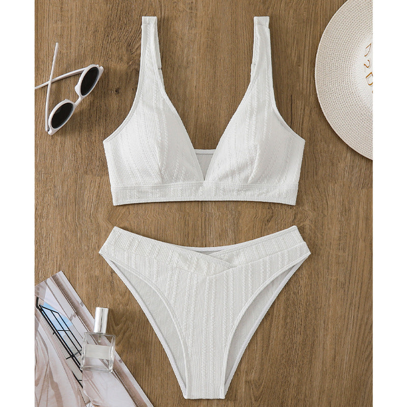 Dame Bikiniset med moderne design og skridsikre stropper Stilla