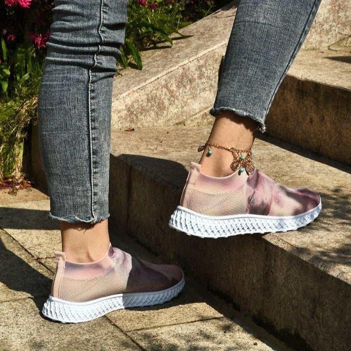 Dame Sportslige og åndbare Sneakers Stilla