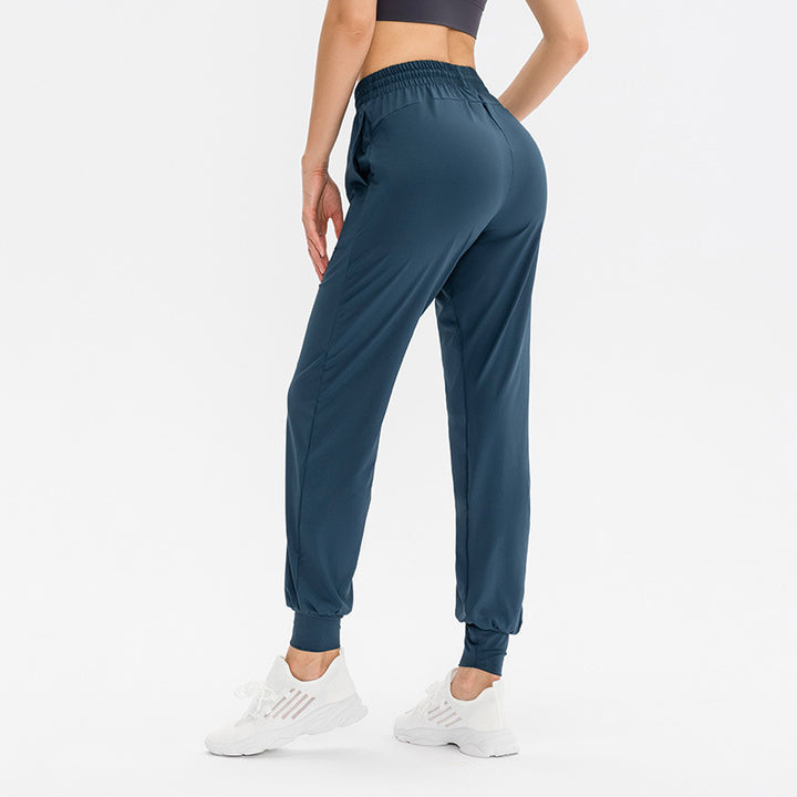 Dame sportlige joggingbukser med elastisk talje og praktiske lommer Stilla