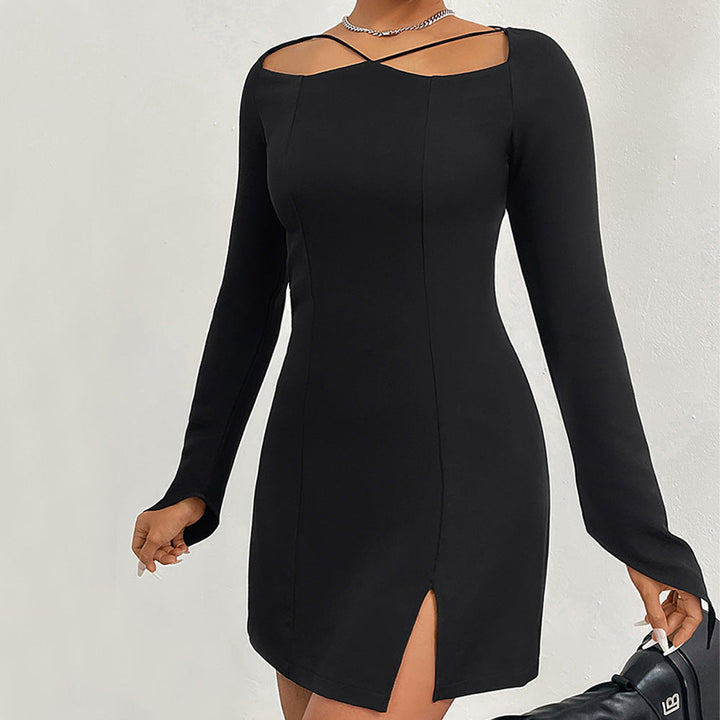 Stilla | Trendy Hulsnit Pullover Mini Nederdel
