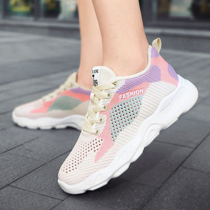 Dame Sporty Fritids-Sneakers med let dæmpning Stilla
