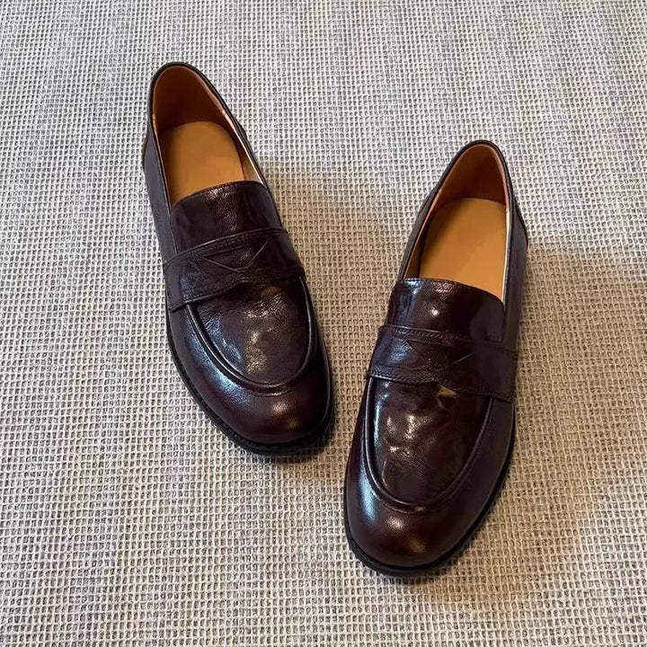 Herrer afslappet læder slippers Stilla