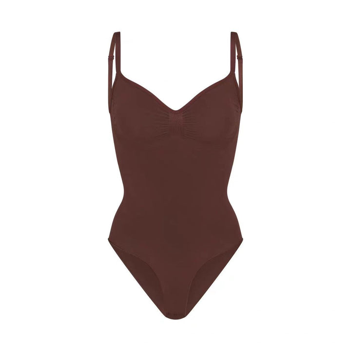 Dame Sømløs Justerbare Stropper Bodysuit Stilla