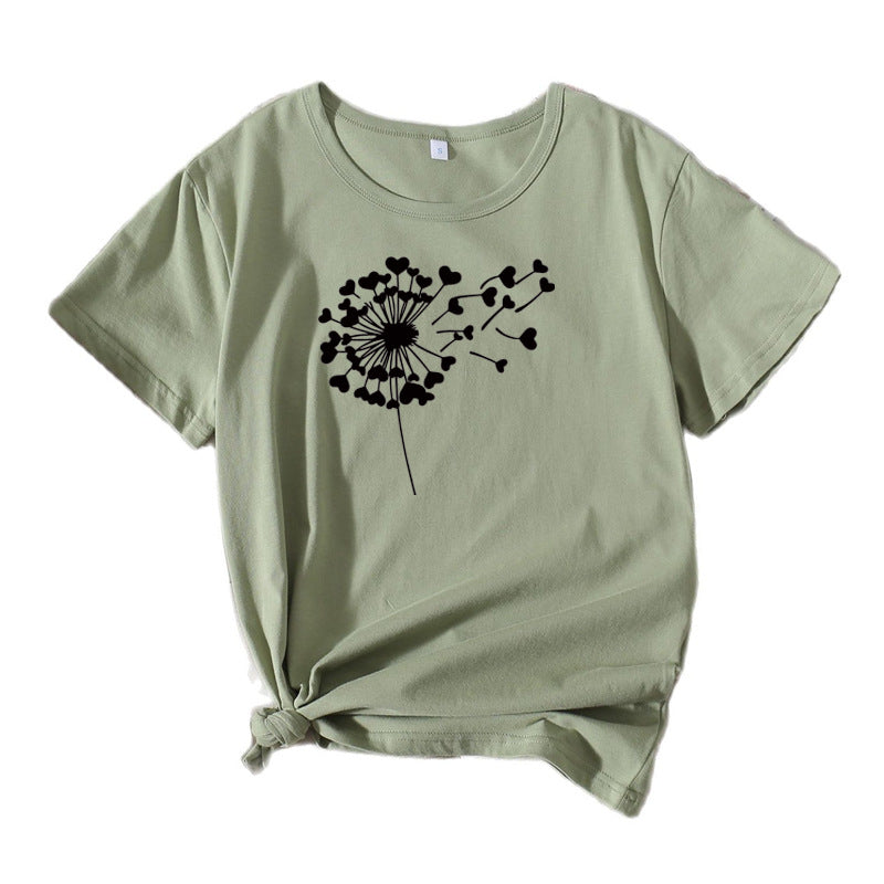 Damer stilfuldt grafisk T-shirt Stilla