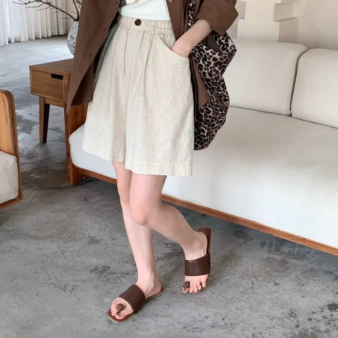 Femme Højtaljede Casual Shorts Stilla