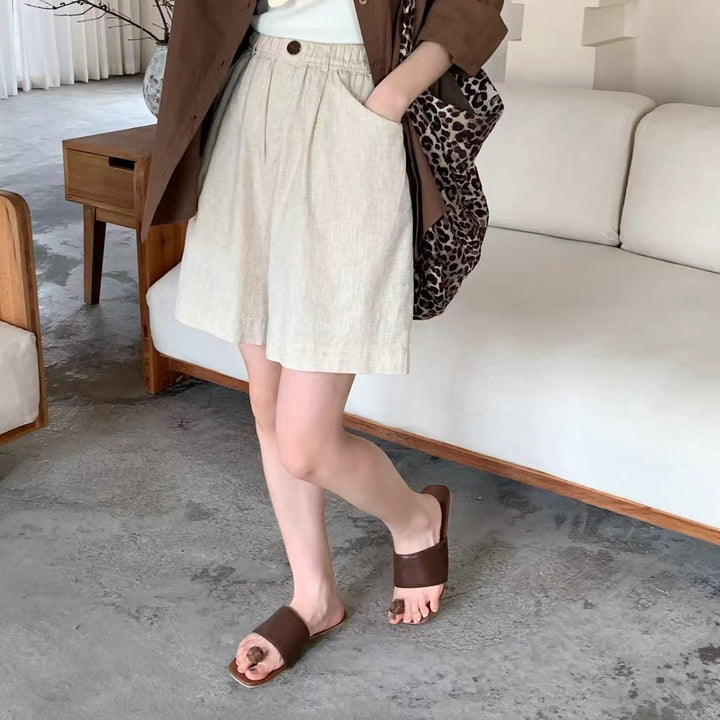 Femme Højtaljede Casual Shorts Stilla