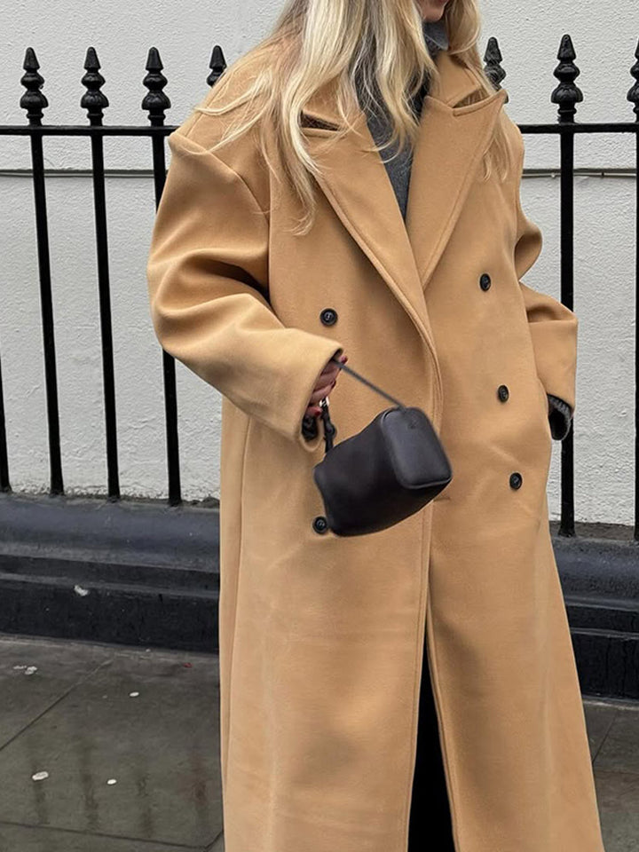Dame elegant oversized trenchcoat Stilla