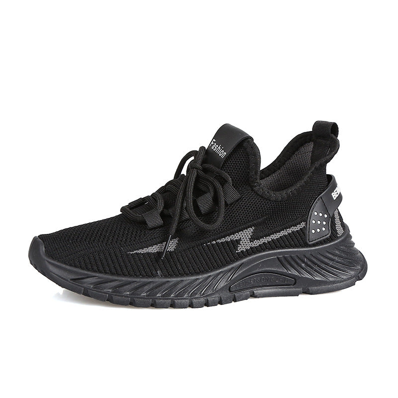 Dame Luftige Sport Sneakers med elastisk strikkonstruktion og skridsikker sål Stilla