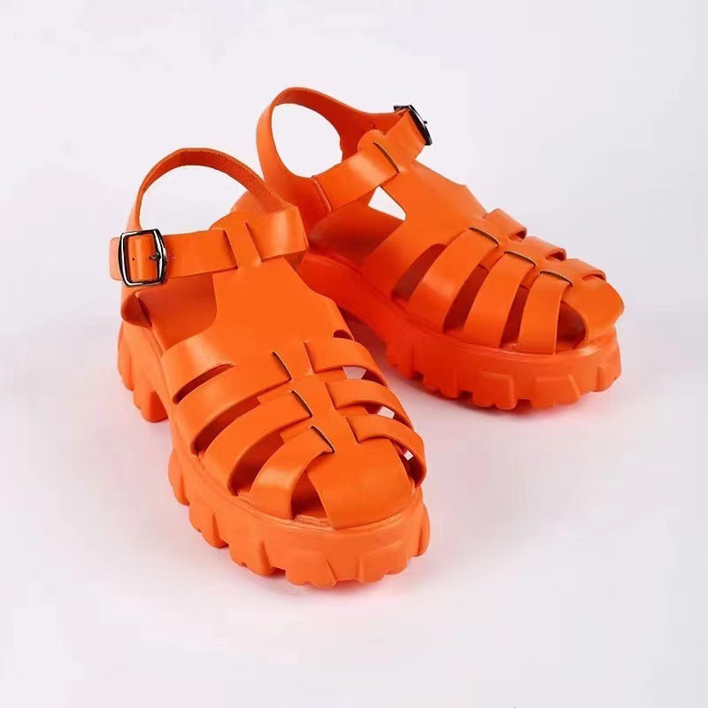 Dame Chunky Sandaler med justerbar rem og skridsikker sål Stilla