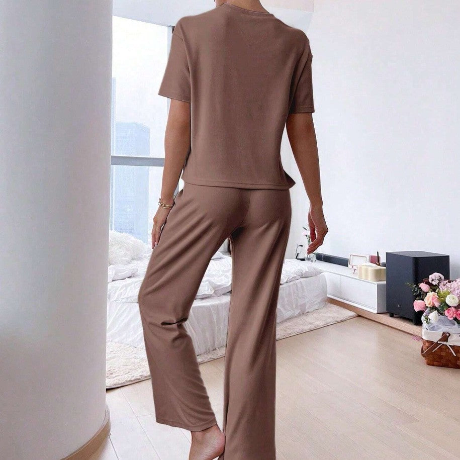 Dame Relaxed Fit To-delt Lounge-Sæt Stilla