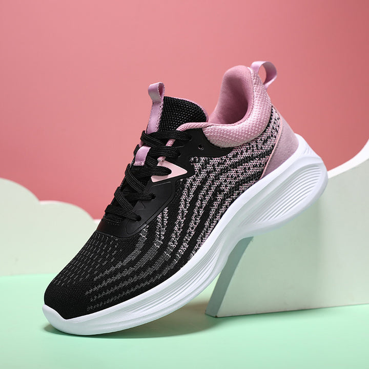 Dame nan let strikket-fit-sneaker med sømløst maskebetræk og ergonomisk dæmpning Skovae